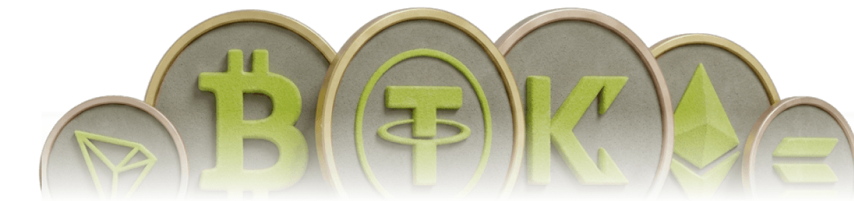 Transparent headset with a microphone and a green speech bubble